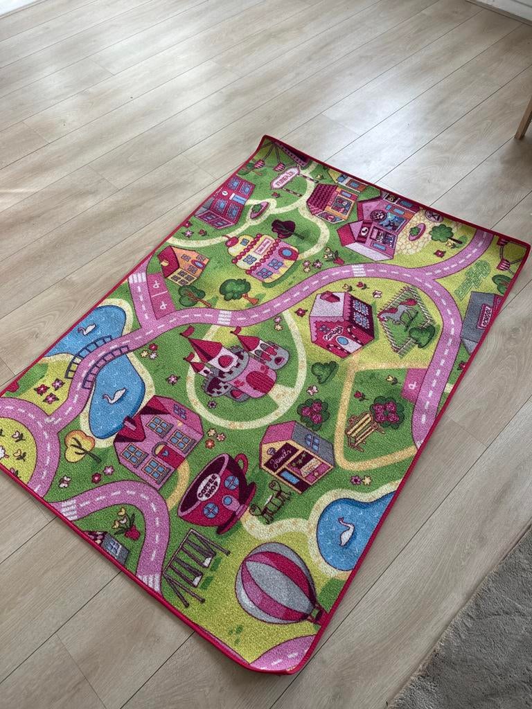 Leuk speelkleed met straten en huisjes, Ophalen of Verzenden