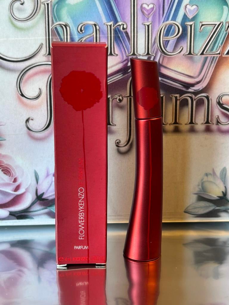 Kenzo flower le parfum miniature 4ml, Ophalen of Verzenden, Nieuw, Miniatuur, Gevuld