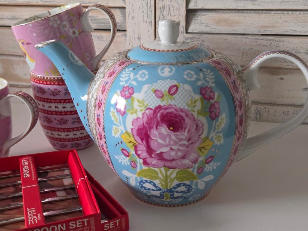 Grote theepot Pip Studio nieuw High Tea, Overige typen, Nieuw, Ophalen of Verzenden, Overige stijlen