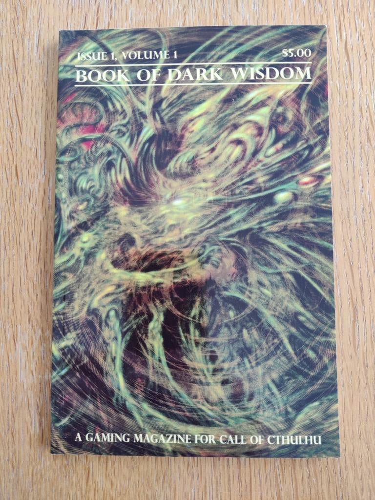 The Book of Dark Wisdom #1 - Call of Cthulhu Magazine, Ophalen of Verzenden, Zo goed als nieuw, Elder Signs Press