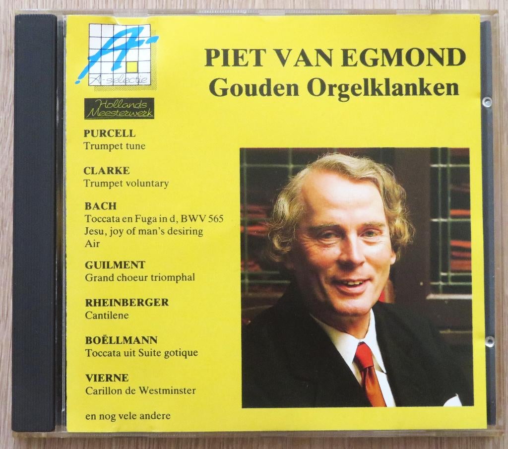 Piet van Egmond: Gouden Orgelklanken ( Orgel / Kerkorgel ), Ophalen of Verzenden, Zo goed als nieuw, Gospel