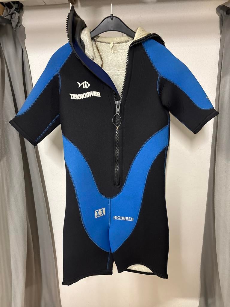 Teknodiver Overpak Heren Maat 2, Watersport en Boten, Duiken, Ophalen of Verzenden, Zo goed als nieuw, Duikpak