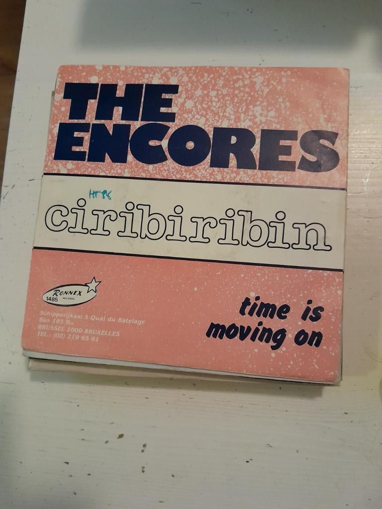The encores 7 inch ciribiribin, Cd's en Dvd's, Vinyl Singles, Ophalen of Verzenden, Zo goed als nieuw, Pop