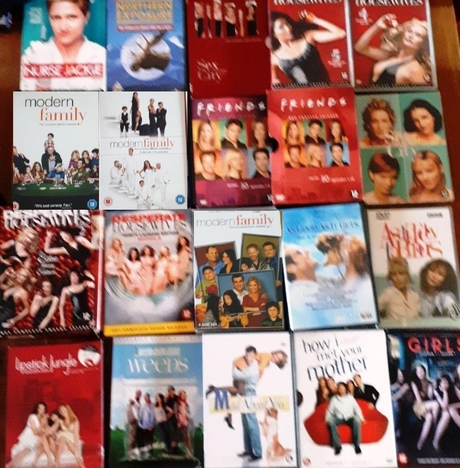 25x Bridget Jones,Sex andthe City,Friends, How I met..,Girls, Alle leeftijden, Boxset, Ophalen of Verzenden, Zo goed als nieuw