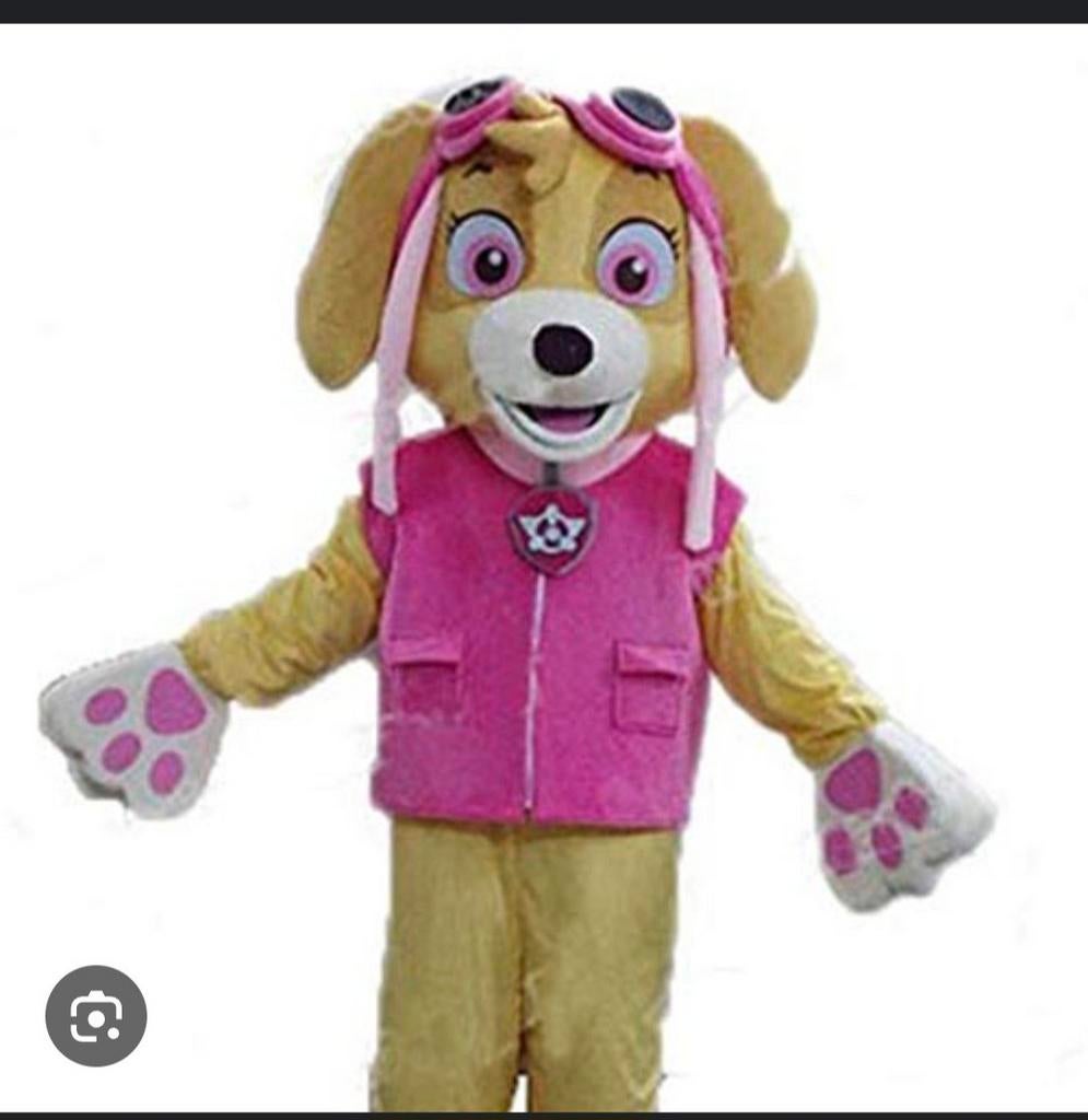 Pawpatrol Sky mascotte te huur, Overige niveaus, Overige vormen