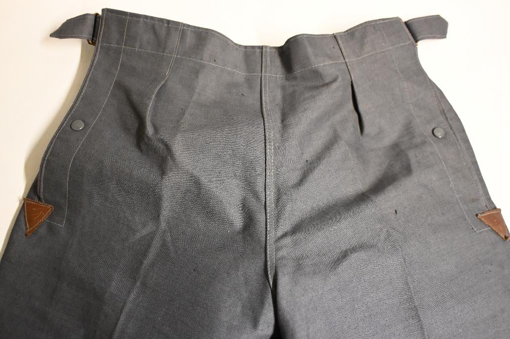 vintage duitse broek schutzhose regenbroek wo2 periode, Ophalen of Verzenden, Landmacht, Duitsland, Kleding of Schoenen