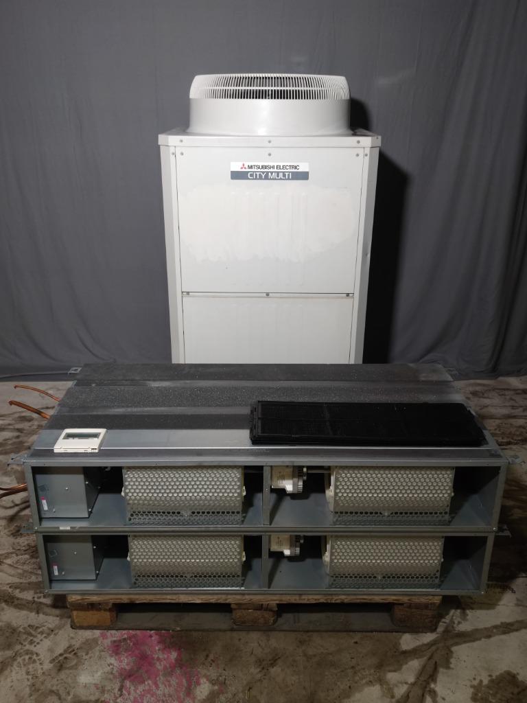 28 kW Mitsubishi Electric Air Conditioner 2x kanaalmodel VRF, Koelen en Ontvochtigen, Verzenden, Timer, Refurbished