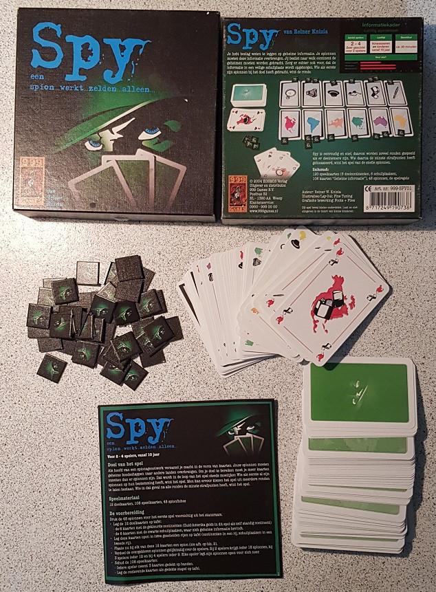 Spy, Een of twee spelers, Ophalen of Verzenden, Gebruikt, 999games