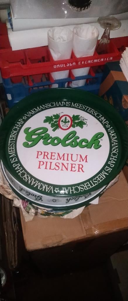 Grolsch Dienblad 8, Ophalen of Verzenden, Zo goed als nieuw, Overige typen, Grolsch