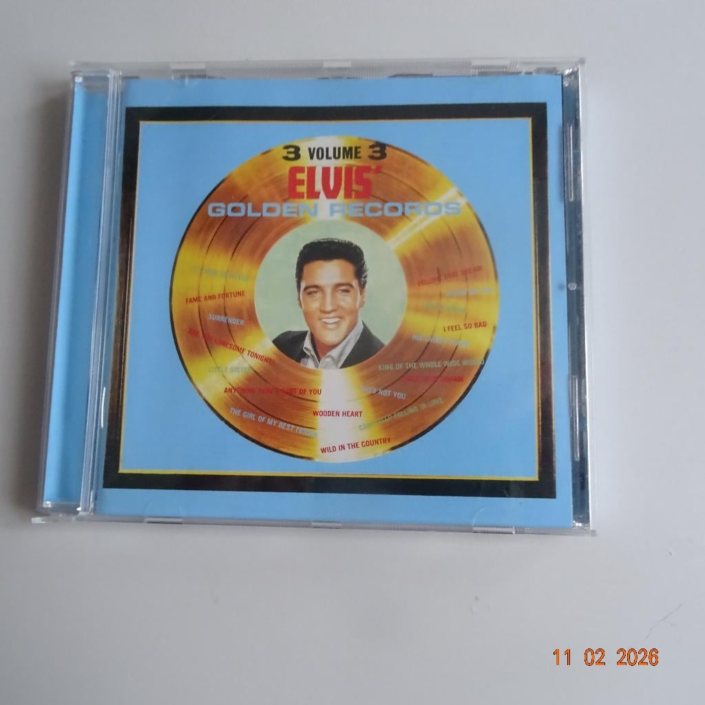 Elvis Presley - Golden Records volume 3, Cd's en Dvd's, Cd's | Pop, Gebruikt, Ophalen of Verzenden