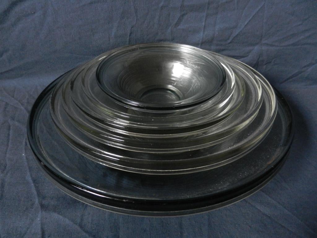 Andries Copier Leerdam 6-delige schalenset servies Primula, Ophalen of Verzenden