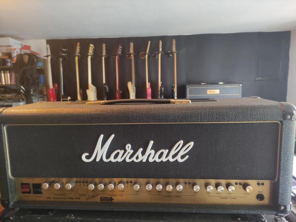 Marshall 6100 30th Anniversary 100 Watt, Ophalen of Verzenden, Zo goed als nieuw, Gitaar, 100 watt of meer