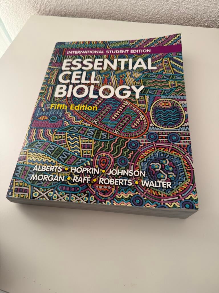 Essential Cell Biology 5th editie, Boeken, Ophalen of Verzenden, Beta, Zo goed als nieuw, HBO