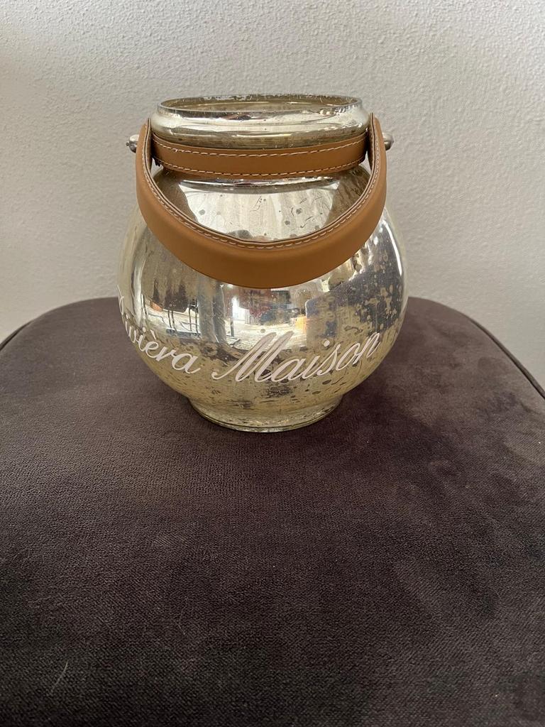 Riviera Maison Windlicht / Lantaarn, Overige kleuren, Ophalen of Verzenden, Minder dan 50 cm, Glas