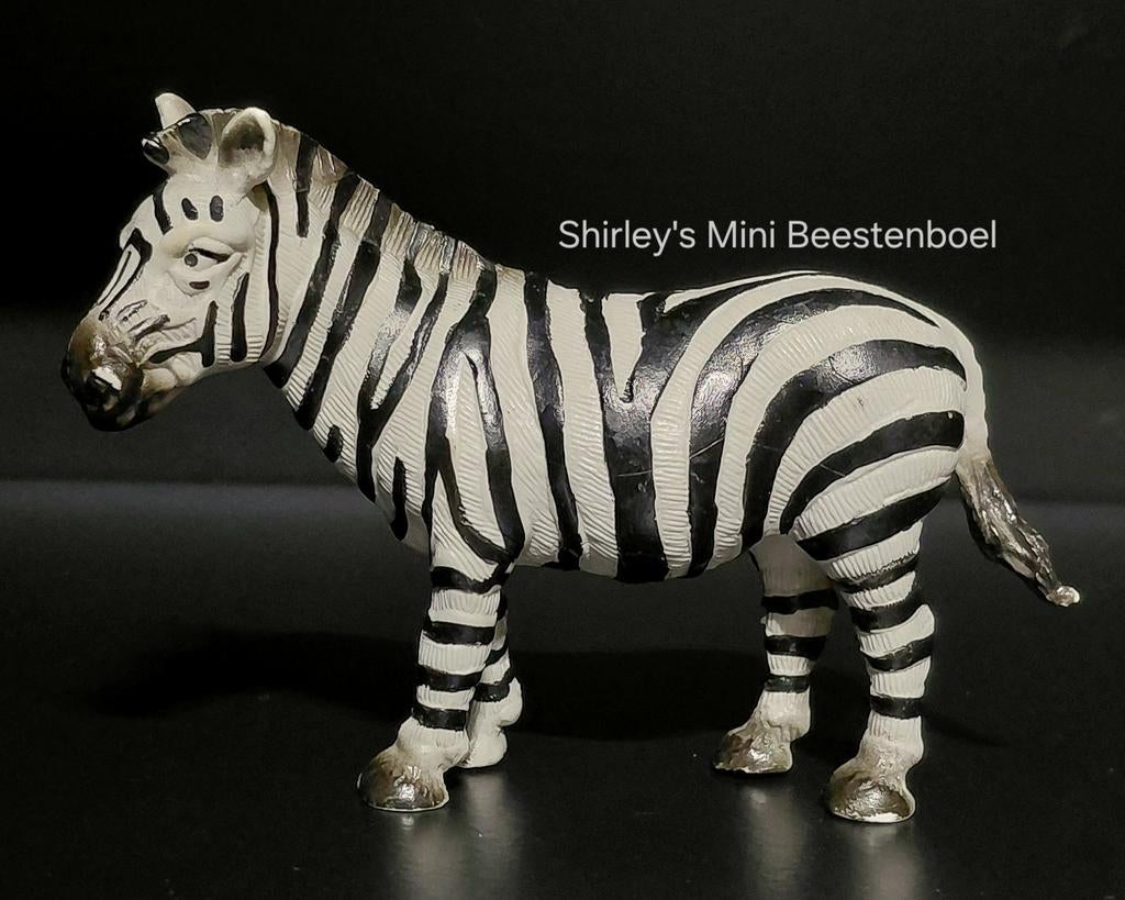 Schleich zebra, Ophalen of Verzenden, Zo goed als nieuw, Wild dier, Beeldje of Figuurtje