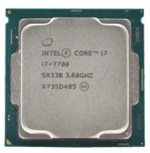 Intel Core i7 7700 3,6 GHz met Socket LGA 1151, Computers en Software, Processors, Gebruikt, 3 tot 4 Ghz, Ophalen of Verzenden