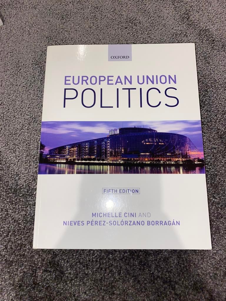 European Union Politics, Boeken, Studieboeken en Cursussen, Ophalen of Verzenden, Beta, Zo goed als nieuw, WO
