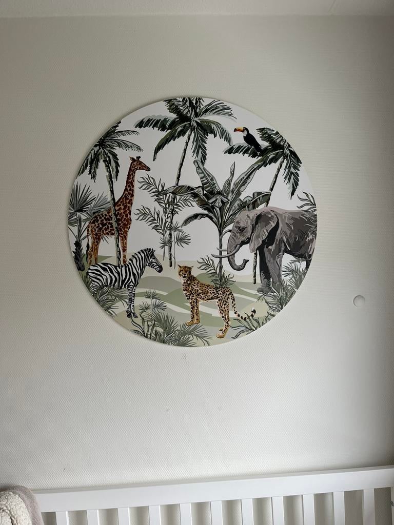 Muurcirkel kinderkamer, Ophalen, Gebruikt