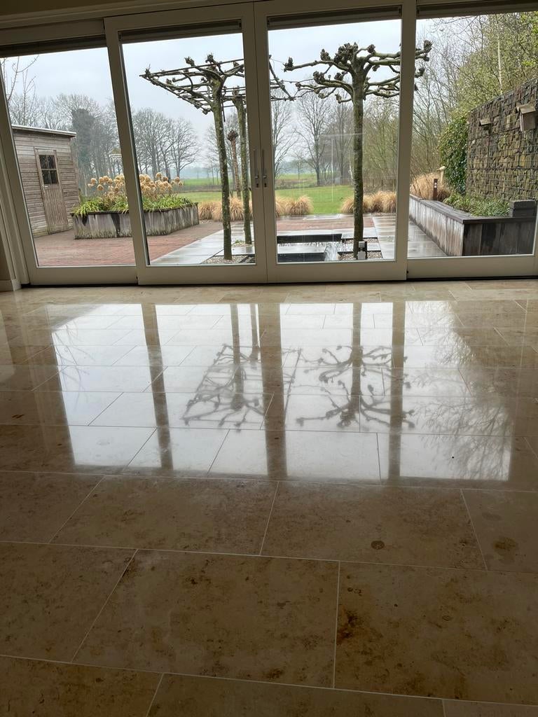 Marmer en travertin vloer polijsten, Ophalen of Verzenden, Nieuw, Marmer, Minder dan 5 m²