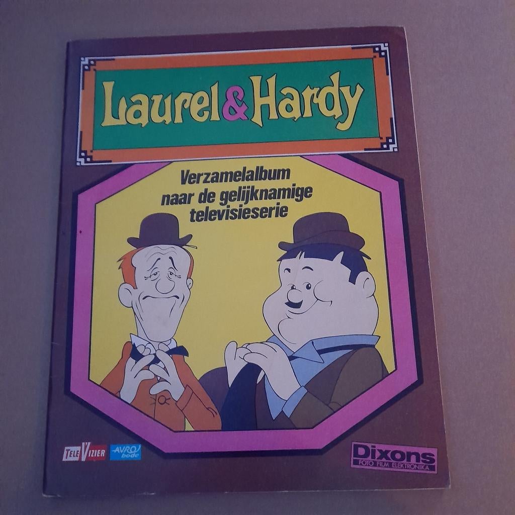 Laurel & Hardy plaatjesalbum verzamelalbum, Ophalen of Verzenden