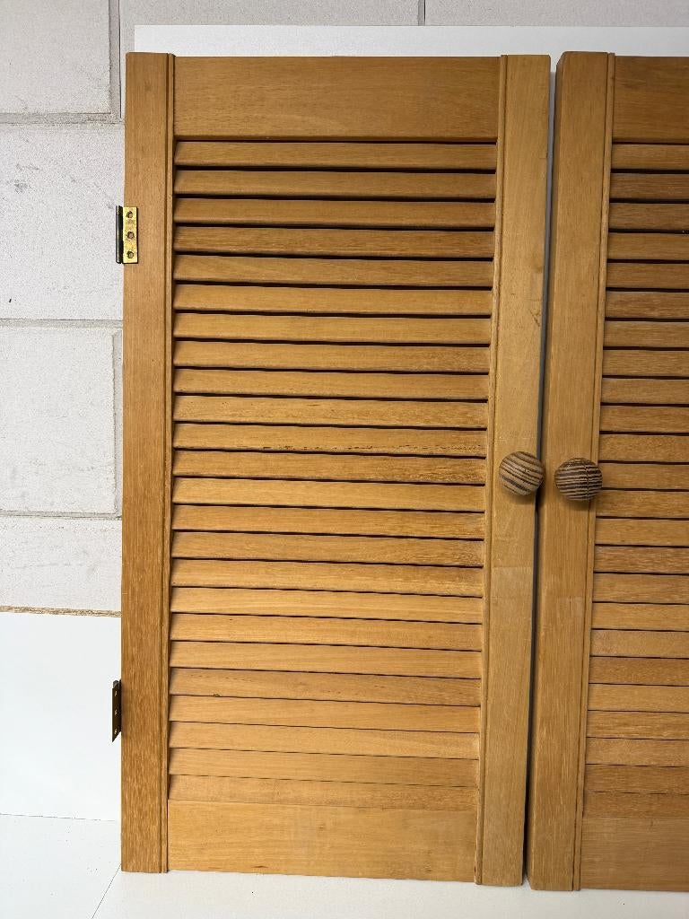 2 x Louvre deurtjes 76 x 38 cm, Watersport en Boten, Ophalen of Verzenden, Nieuw, Interieur en Kussens