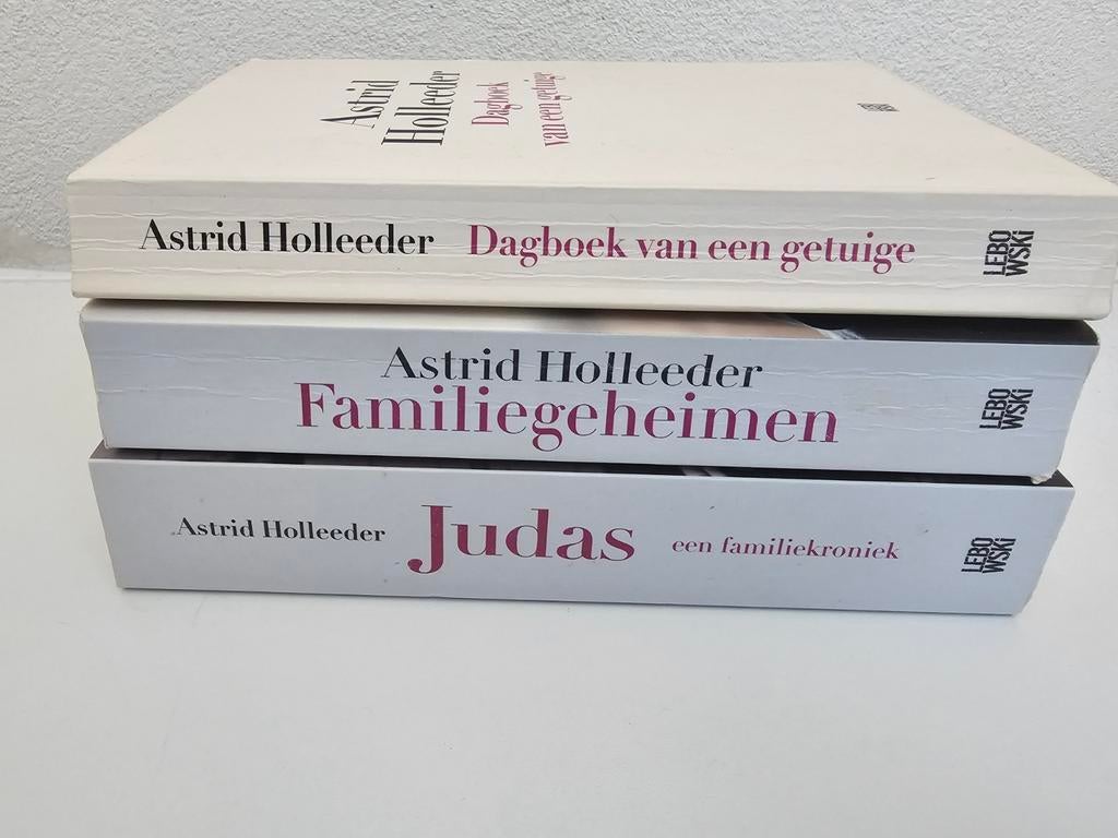 Astrid Holleeder boeken - Dagboek, Familiegeheimen, Judas, Boeken, Ophalen of Verzenden, Gelezen, Astrid Holleeder
