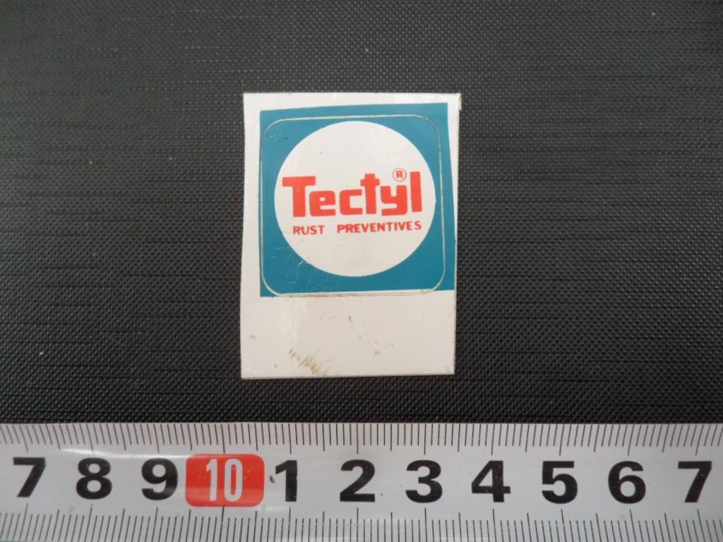 sticker TECTYL rust preventives, Ophalen, Zo goed als nieuw