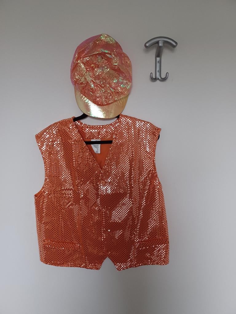 Gilet carnaval, Carnaval, Maat 46/48 (XL) of groter, Ophalen of Verzenden, Zo goed als nieuw