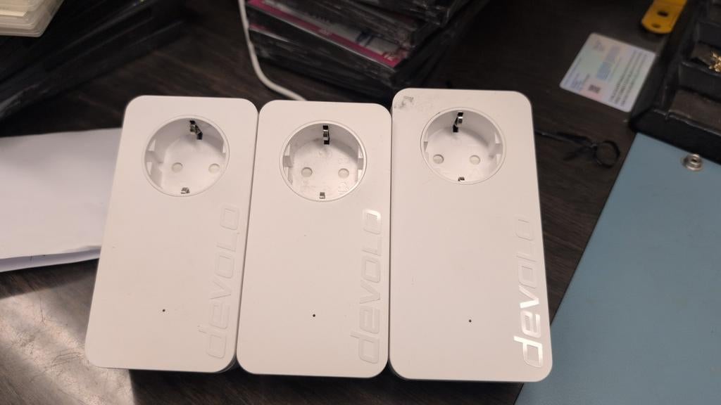 Devolo dLAN 1200 triple+ & 550 duo+ + Ubiquiti PoE Injector, Ophalen of Verzenden, Gebruikt, Devolo & Ubiquiti