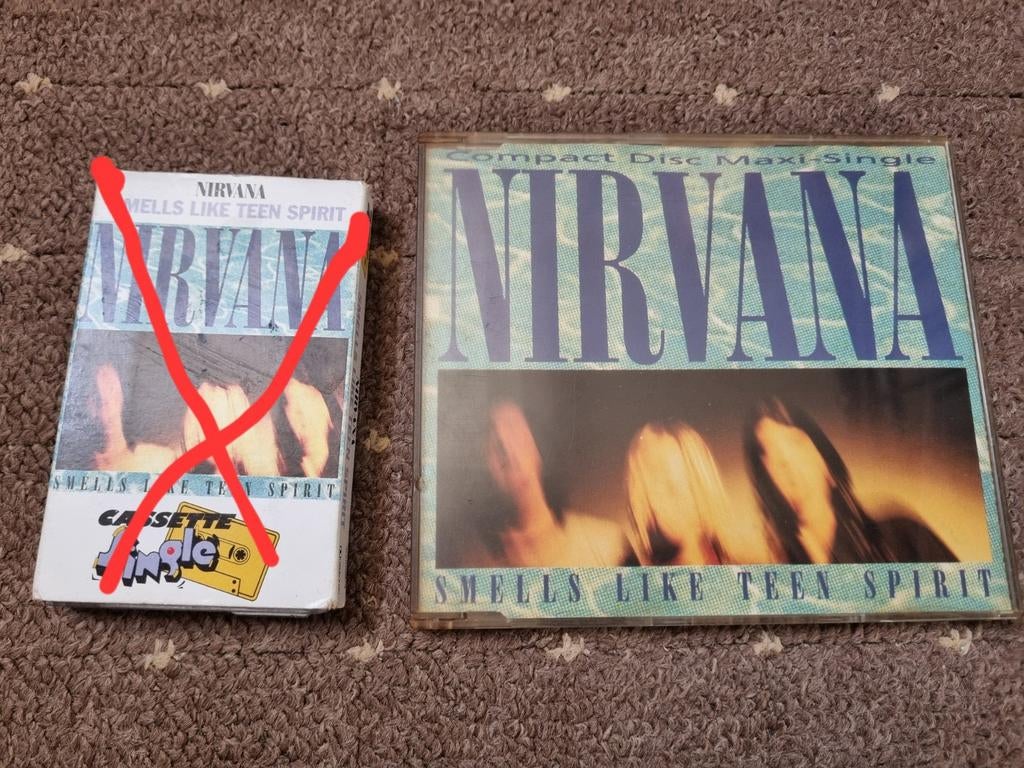 NIRVANA cd maxi single 1991, Cd's en Dvd's, Cd Singles, Ophalen of Verzenden, Zo goed als nieuw, Pop
