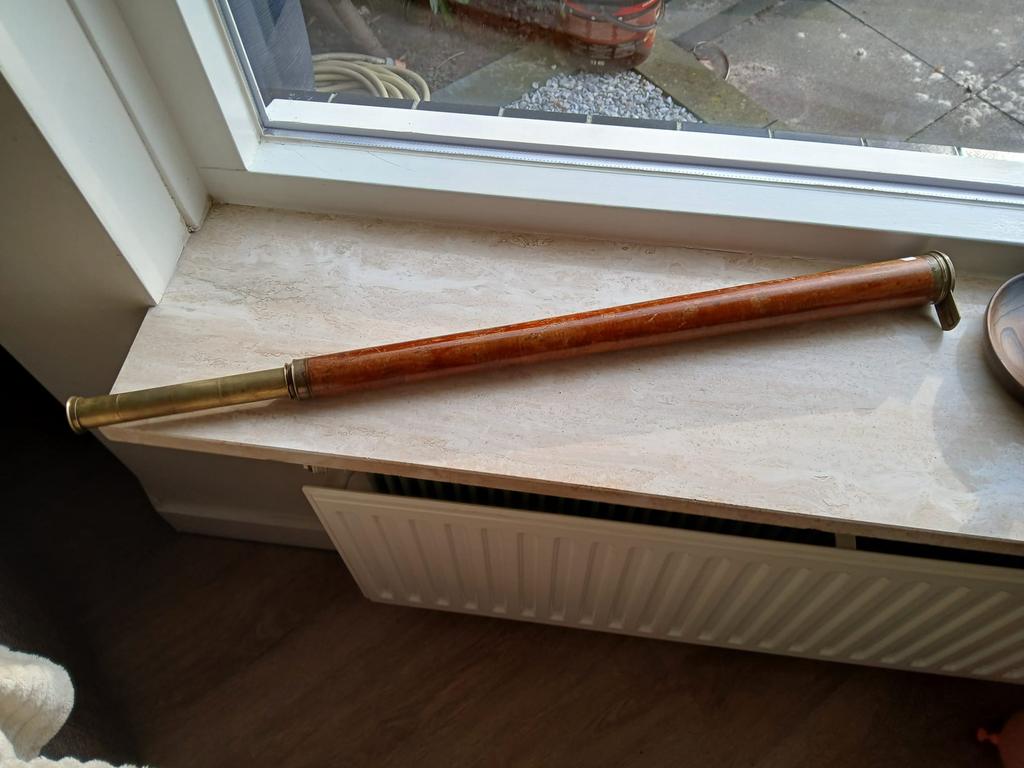 Antiek engelse telescoop scheepskijker, Ophalen of Verzenden