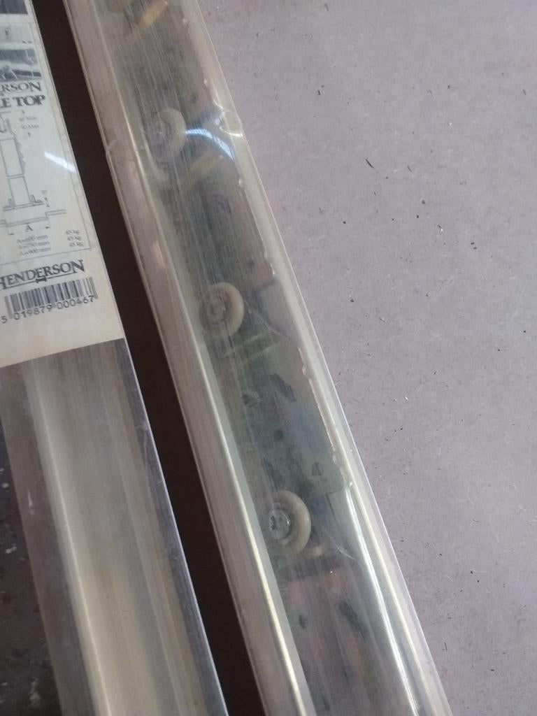 2 stuks Henderson schuifrailsets., Ophalen, Nieuw, Overige materialen, Slot