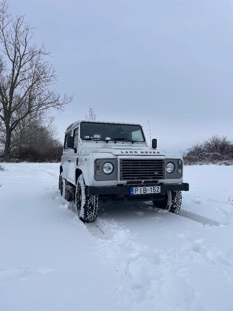 Land Rover Defender, Zwart, 4 cilinders, Wit, Defender