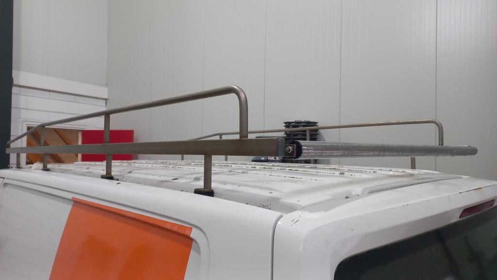 Rvs imperiaal vw transporter L1 Dakdrager voor bestelwagen, Ophalen of Verzenden, Gebruikt