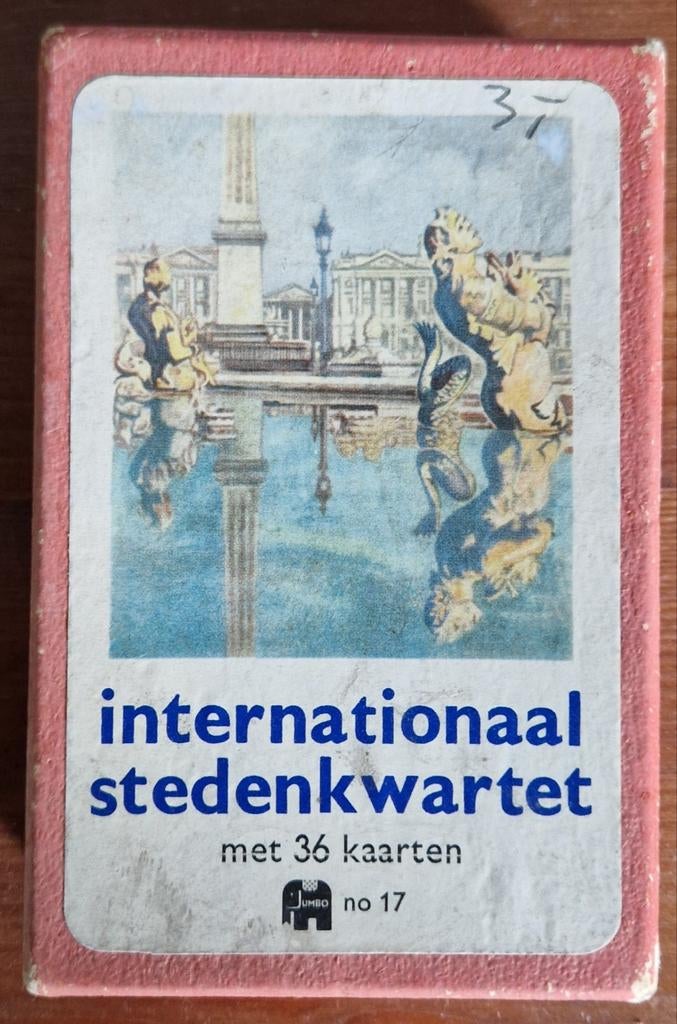 Internationaal Steden Kwartet, Verzamelen, Speelkaarten, Jokers en Kwartetten, Ophalen of Verzenden, Gebruikt, Kwartet(ten)