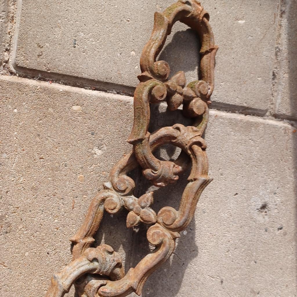Franse guirlande/ketting/tuin-ornament/hek/hekwerk, Antiek en Kunst, Curiosa en Brocante, Ophalen