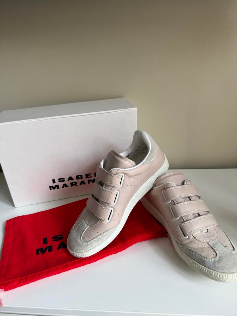 Isabel Marant Sneakers - Maat 38, Beige, Ophalen of Verzenden, Sneakers of Gympen, Zo goed als nieuw
