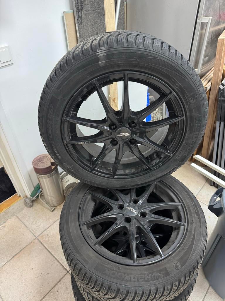 Kia Rio Lichtmetalen Velgen met Winterbanden, Gebruikt, 15 inch, Banden en Velgen, Personenwagen