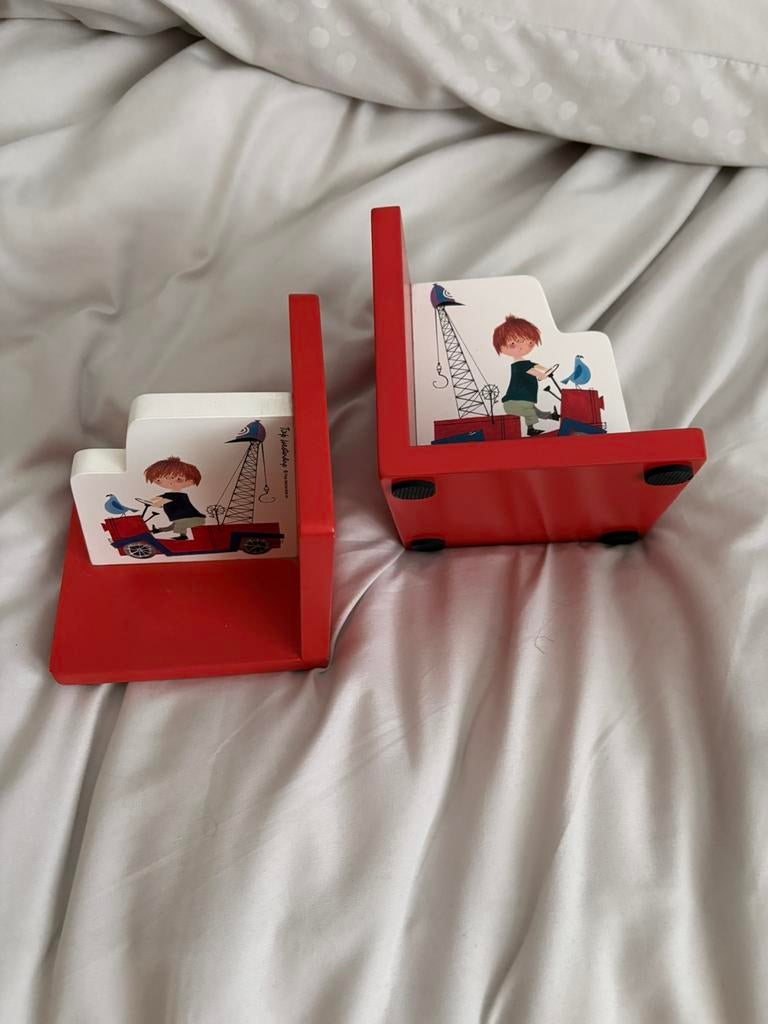 Pluk en de pletter flat boekensteun, Ophalen of Verzenden, Zo goed als nieuw