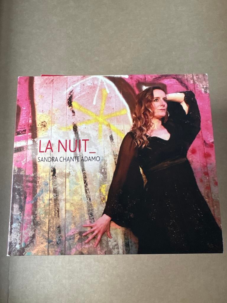 La Nuit - Sandra Chante Adamo - CD, Cd's en Dvd's, Ophalen of Verzenden, Zo goed als nieuw