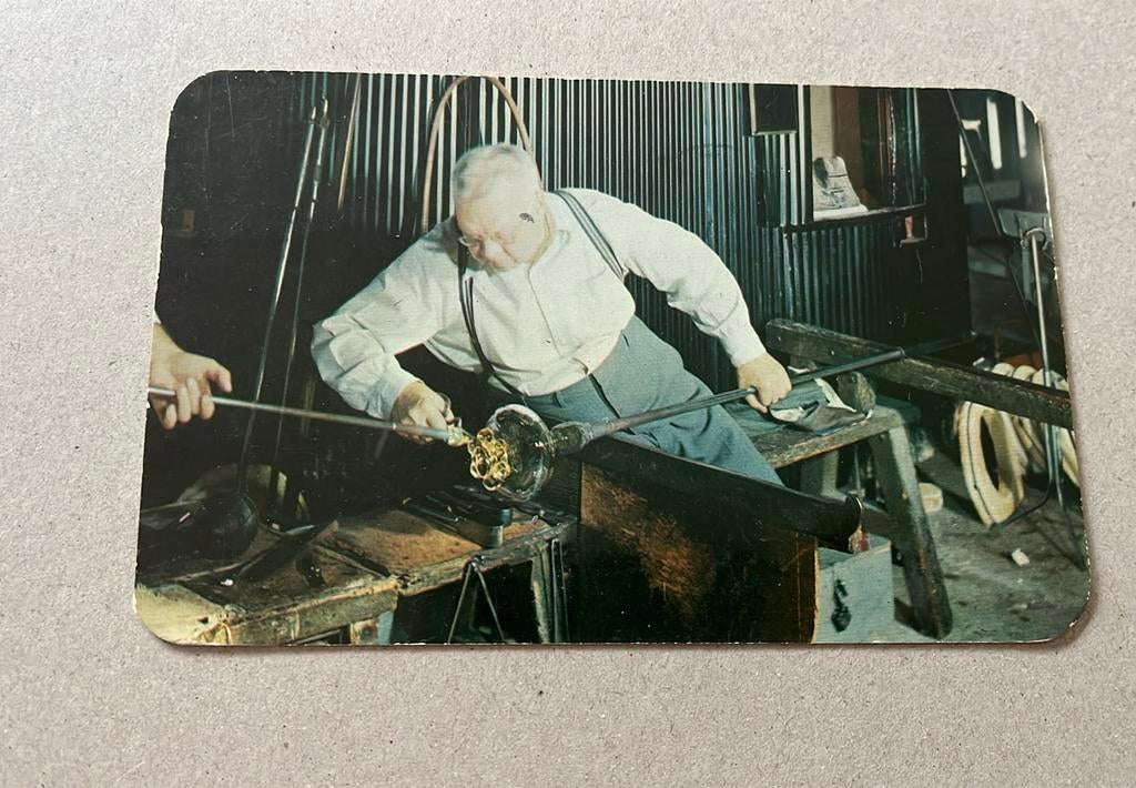 Steuben kristal makerij New York, Ophalen of Verzenden, 1940 tot 1960, Ambachten of Beroep