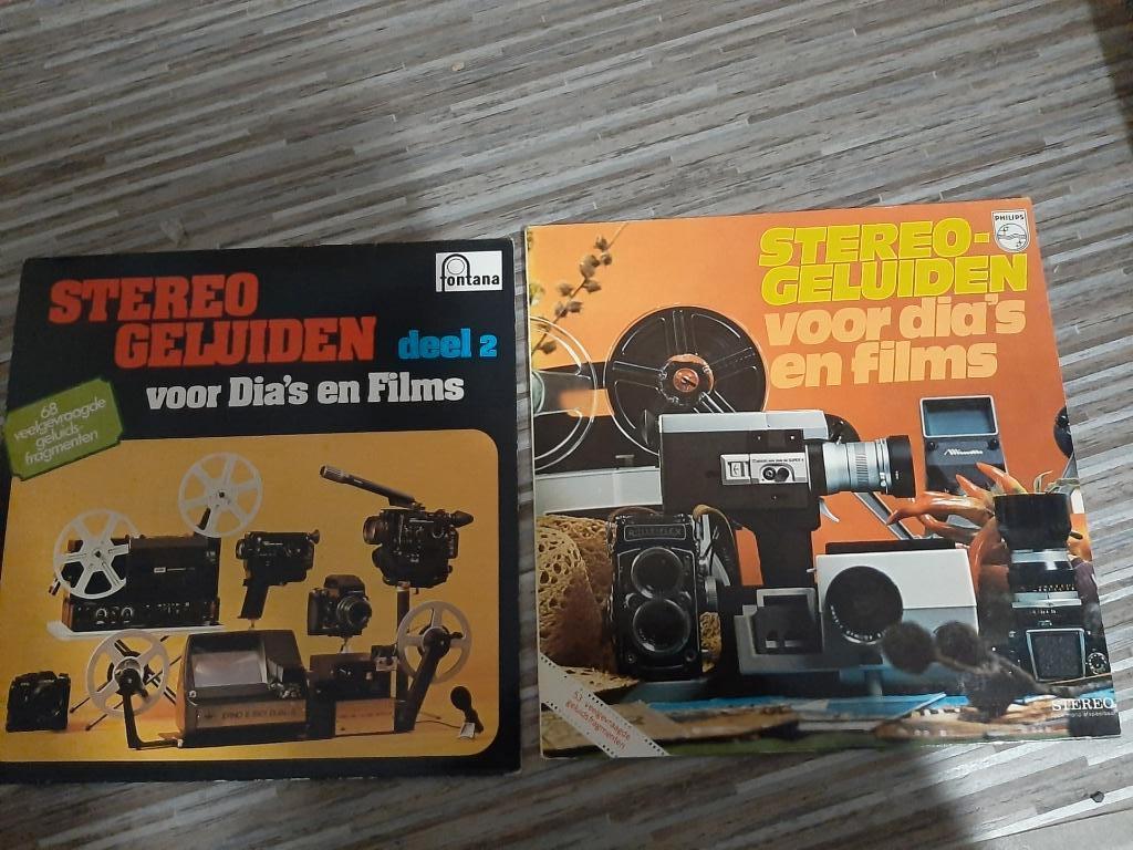 Stereo Geluiden Voor Dia's En Films deel 1 /2 Audiovinyl-LPs, Ophalen, Refurbished