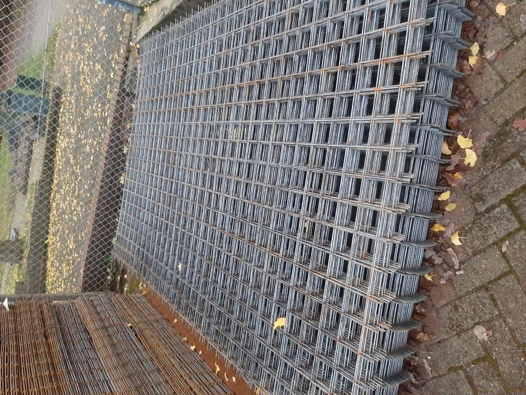 GOEDKOOP staalmatten draadmat betonijzer staat matten, Doe-het-zelf en Verbouw, Metalen, Ophalen of Verzenden, Nieuw