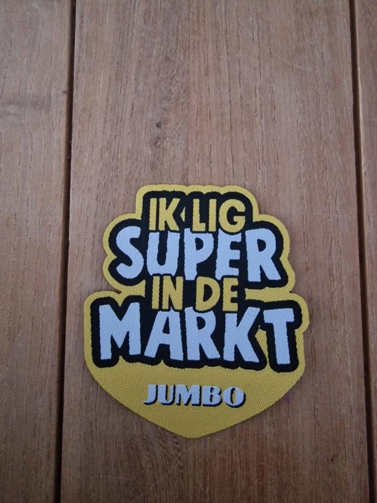 Jumbo Carnaval Embleem / Patch - Meerdere Beschikbaar, Ophalen of Verzenden, Zo goed als nieuw