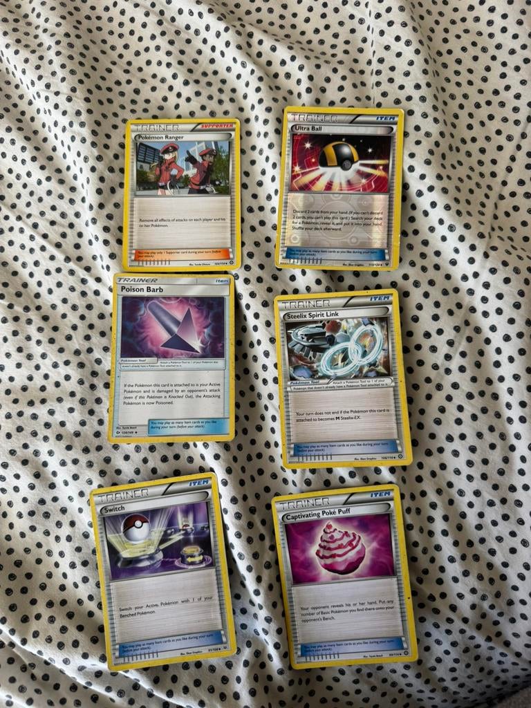 Pokemon trainer kaarten, Ophalen of Verzenden, Zo goed als nieuw