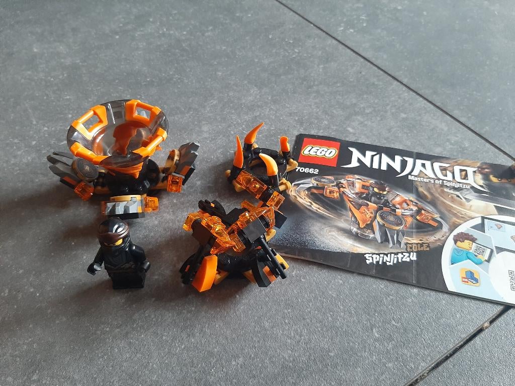 LEGO NINJAGO Spinjitzu Cole, Ophalen of Verzenden, Zo goed als nieuw, Complete set, Lego