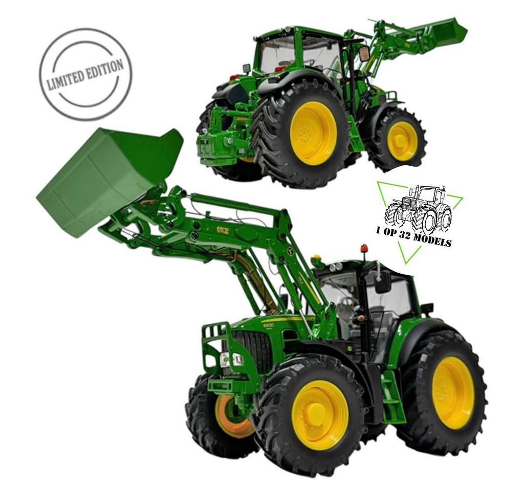 John Deere 6930 Premium +jd 753 FL Limited edition, Overige merken, Wiking, ., Tractor of Landbouw