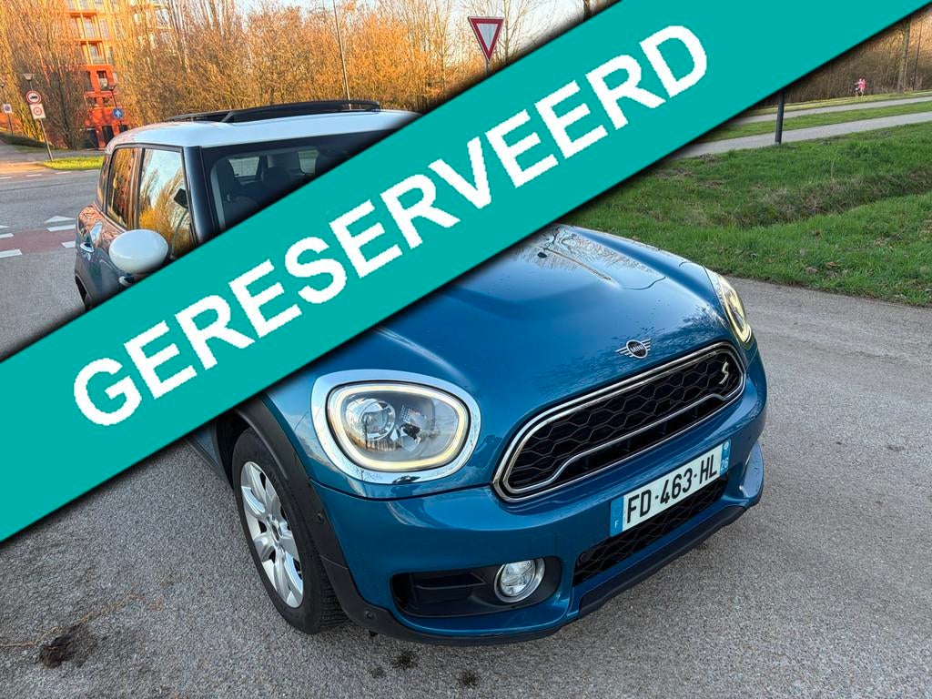 Mini Mini Countryman 2.0 Cooper SE ALL4 Salt Pano Cam BTW, Automaat, Gebruikt, Zwart, Countryman