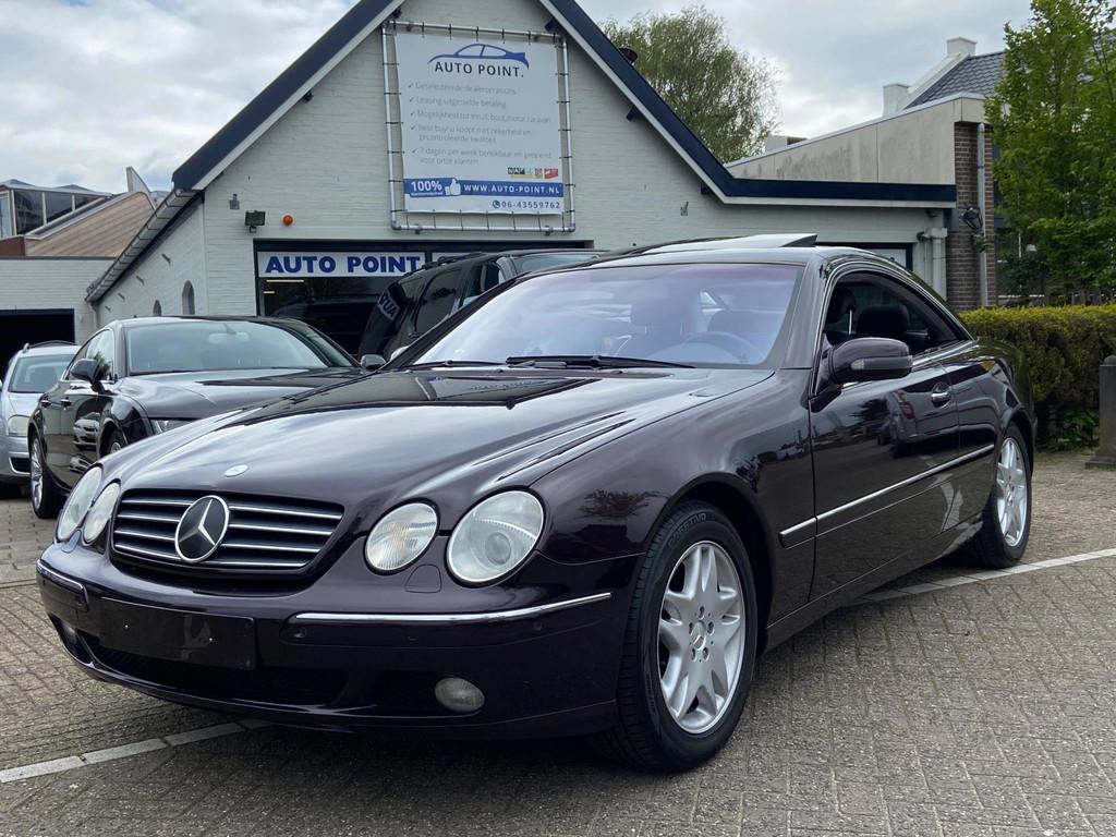 Mercedes-Benz CL-klasse 500 DISTRONIC/SCHUIFDAK/KEYLESS/NL-A, Auto's, Mercedes-Benz, Automaat, Achterwielaandrijving, Gebruikt