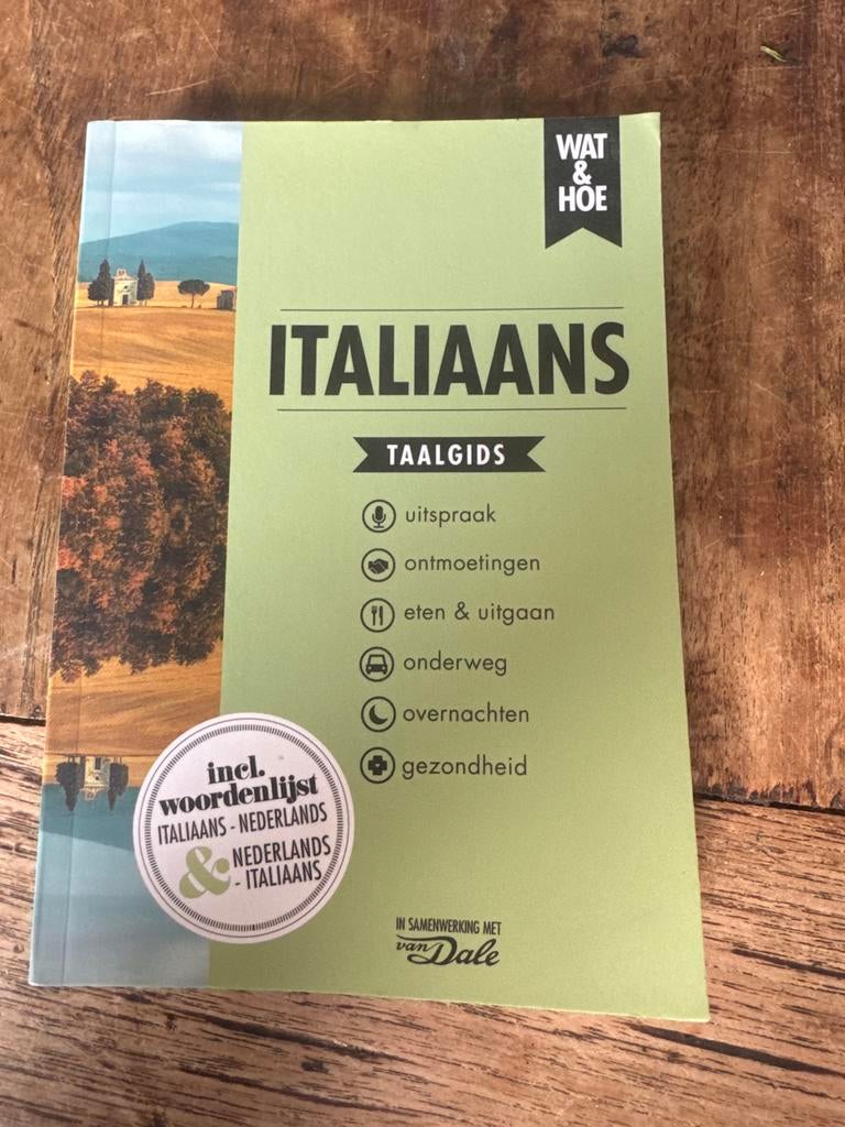 Wat & Hoe Italiaans Taalgids, Boeken, Ophalen of Verzenden, Gelezen, Non-fictie